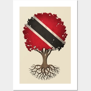 Tree of Life with Trinidadian Flag Posters and Art